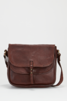 Ari Leather Double Crossbody Bag