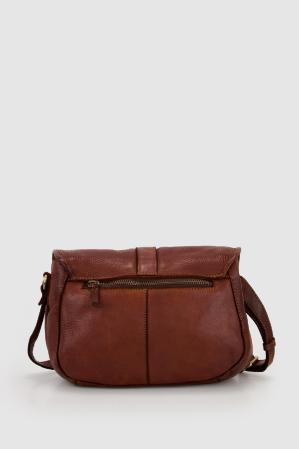 Dakota Leather Flap Crossbody Bag