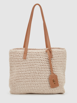 Rayon Crochet Tote Bag