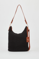 Rayon Crochet Bucket Bag